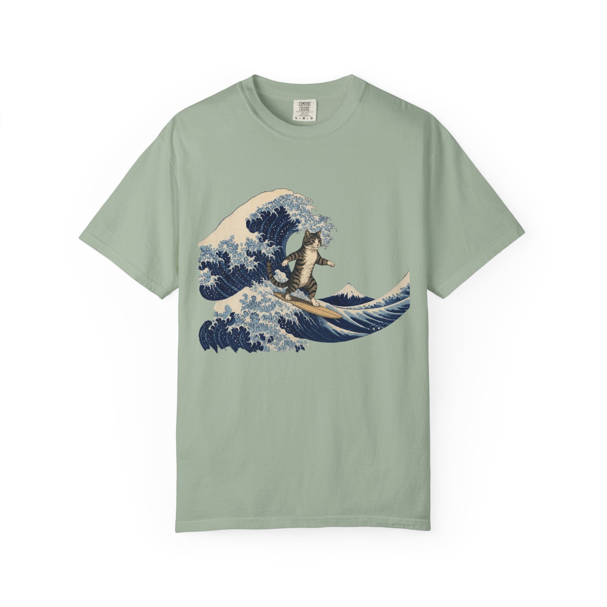 The Great Meow off Kanagawa T Shirt