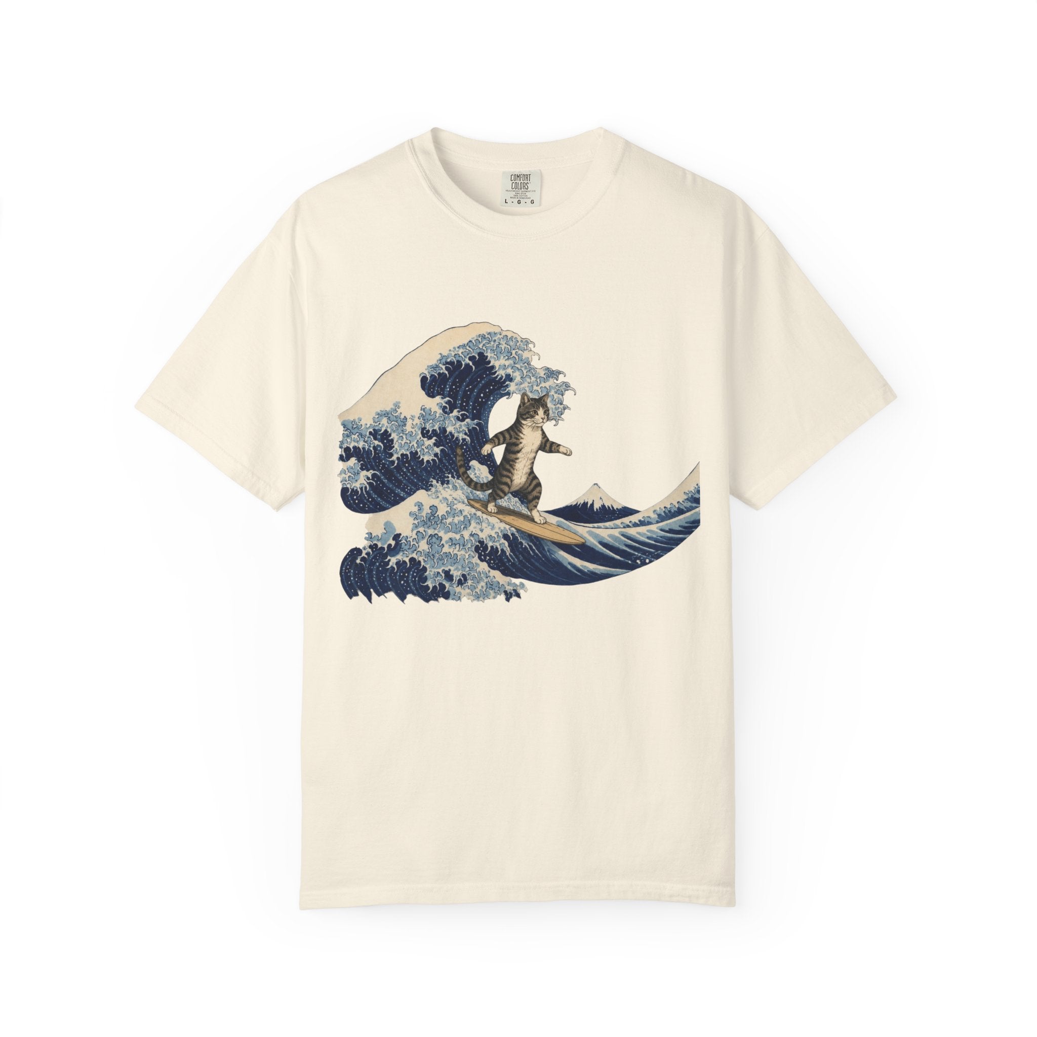 The Great Meow off Kanagawa T Shirt