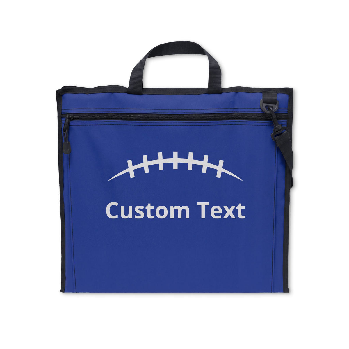 Personalized Football Stadium Seat with Back – Custom Name & Number