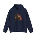 Patriotic Eagle Bison Hoodie, USA Pride Pullover