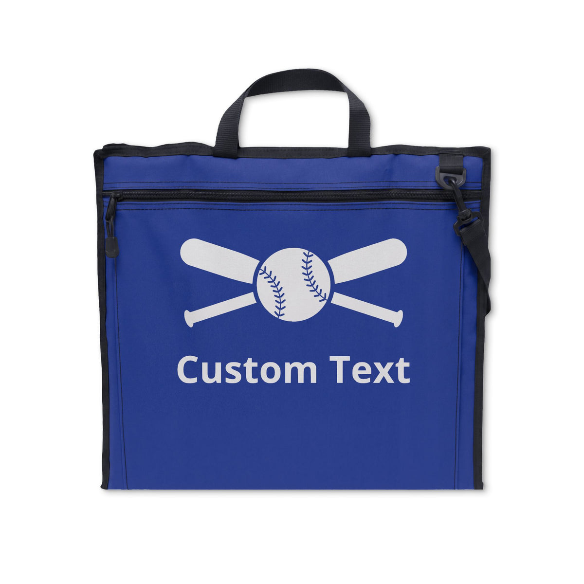 Personalized Baseball Stadium Seat with Back – Custom Name & Number