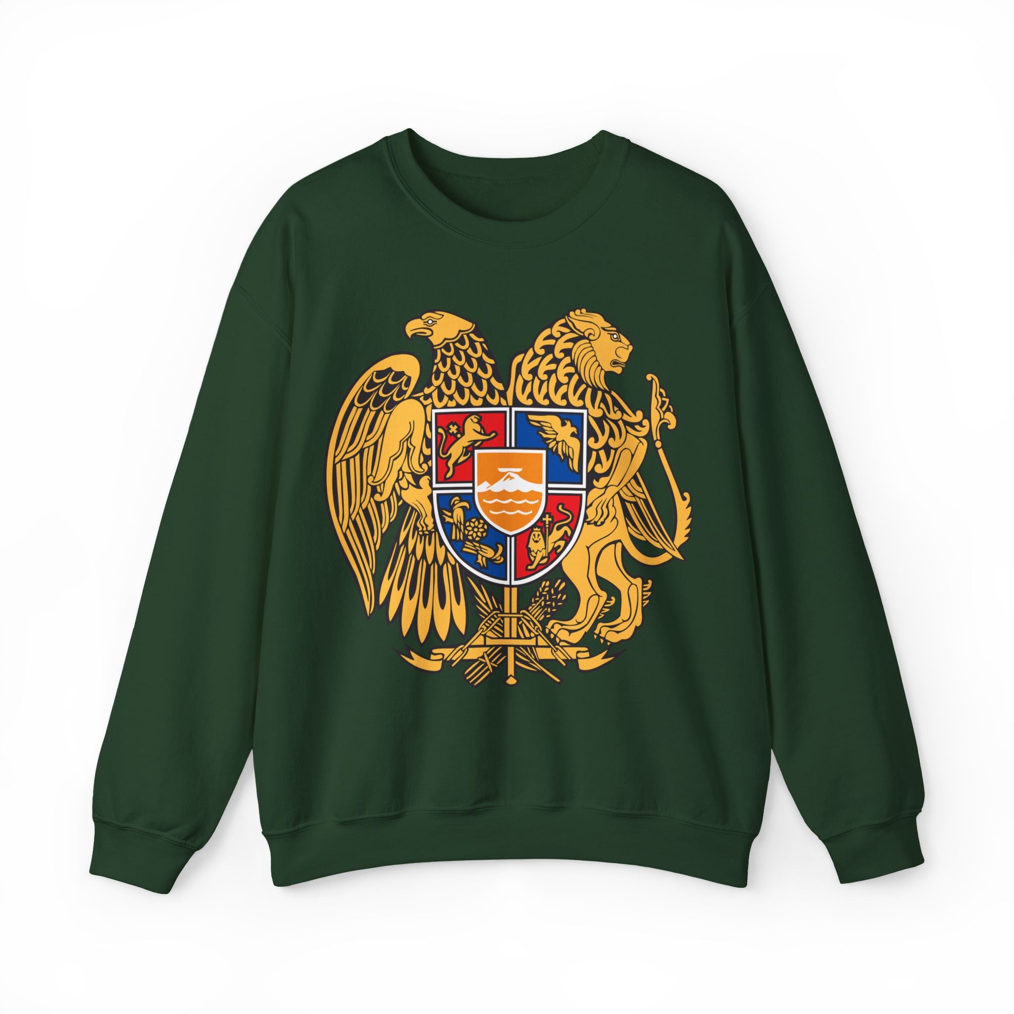 Armenian Coat of Arms Sweatshirt - Historical Vintage Unisex Graphic Pullover