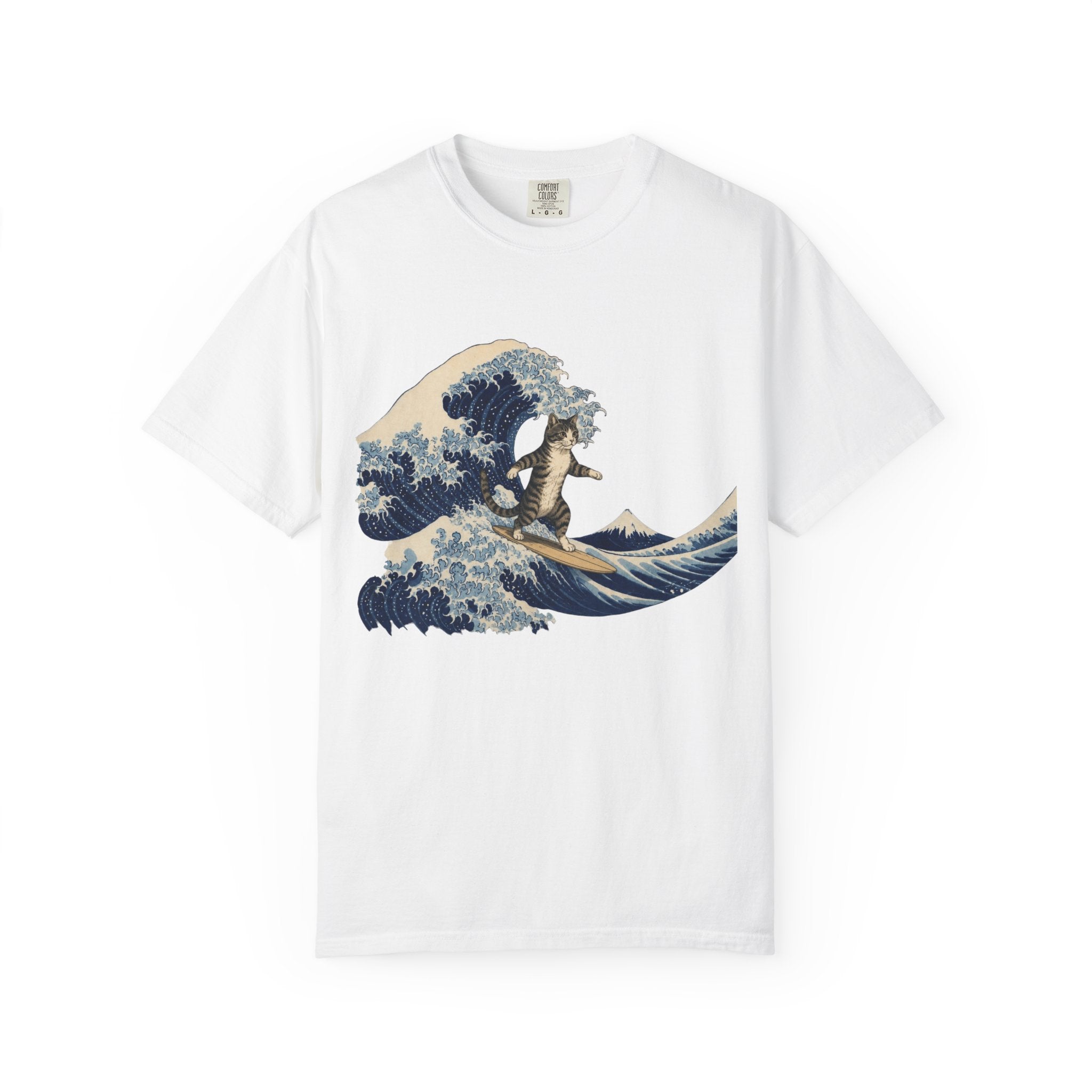 The Great Meow off Kanagawa T Shirt