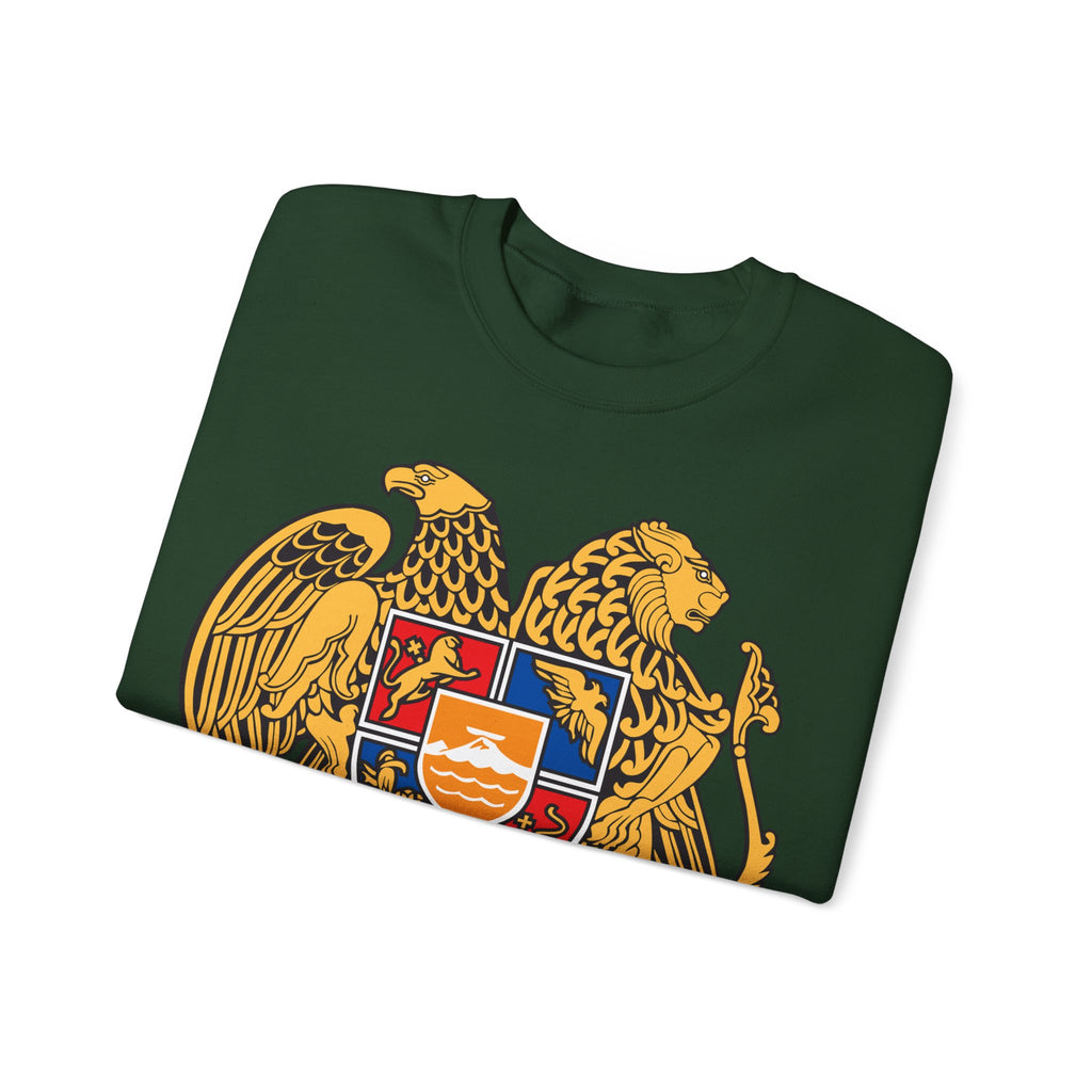 Armenian Coat of Arms Sweatshirt - Historical Vintage Unisex Graphic Pullover