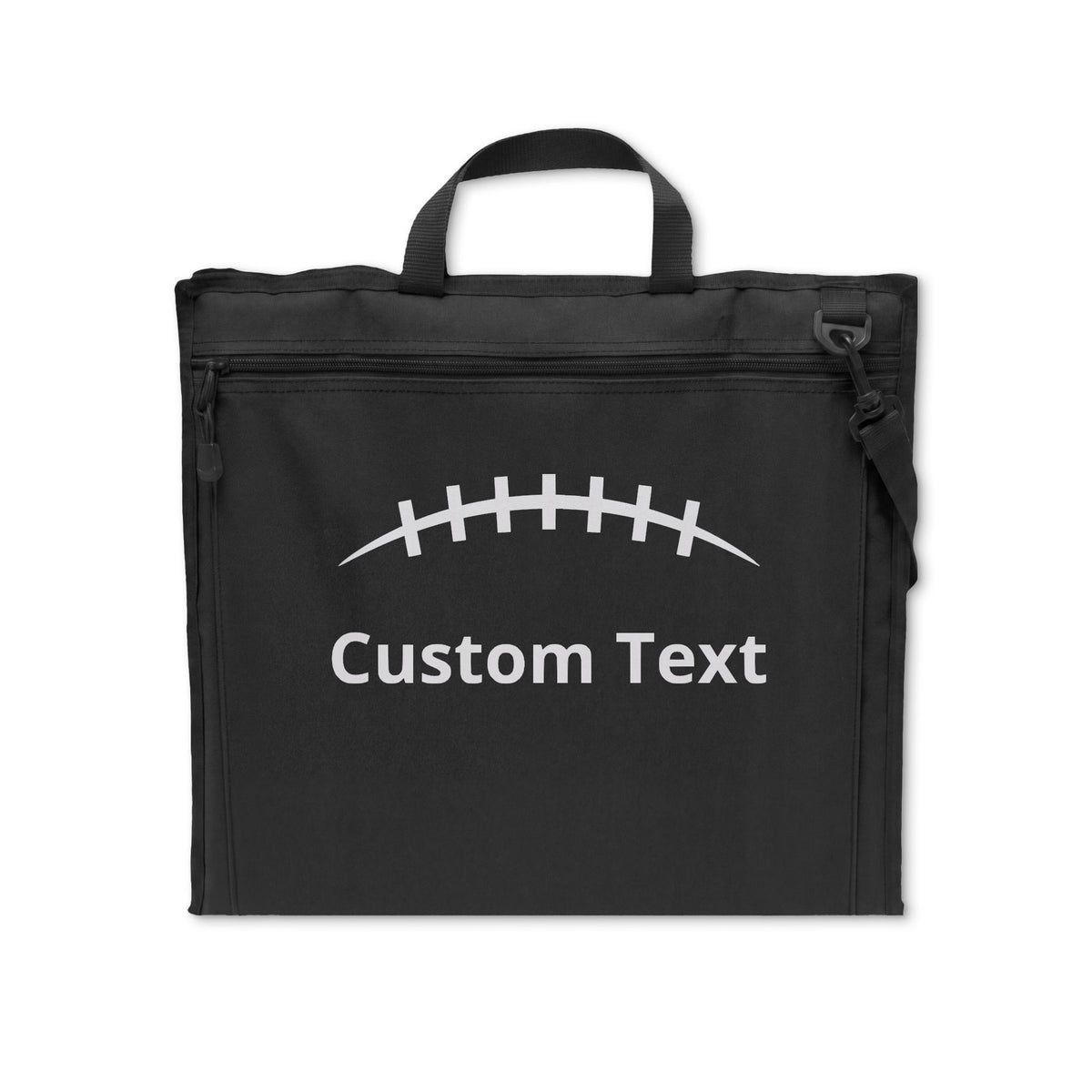 Personalized Football Stadium Seat with Back – Custom Name & Number