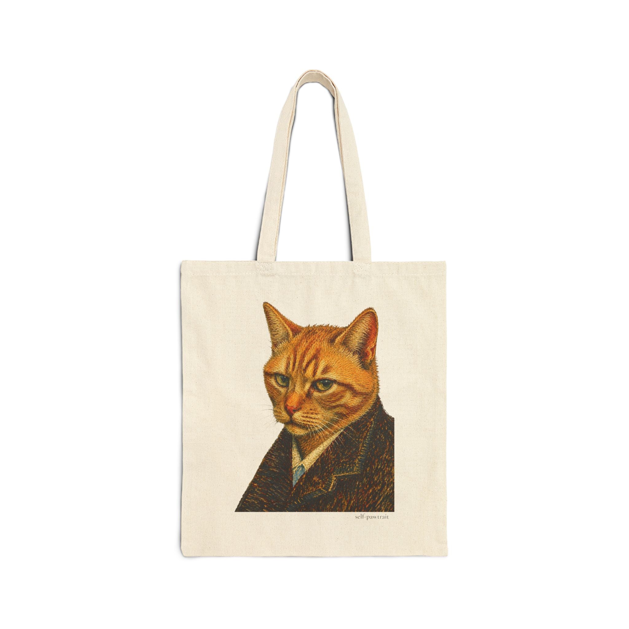Self-Pawtrait Tote Bag