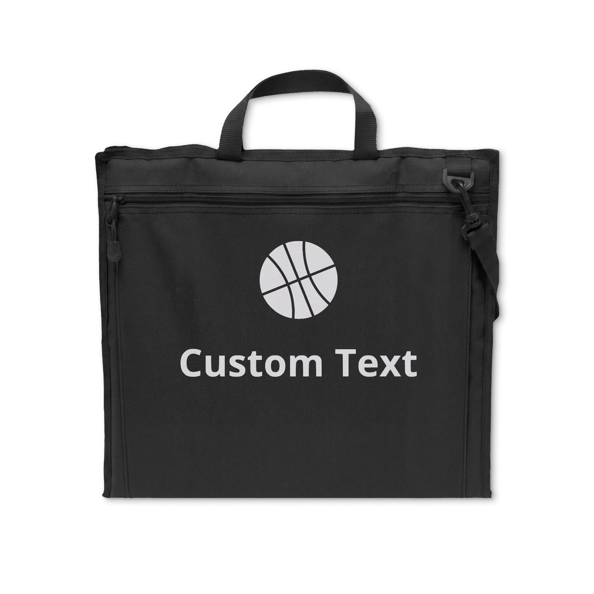 Personalized Basketball Stadium Seat with Back – Custom Name & Number