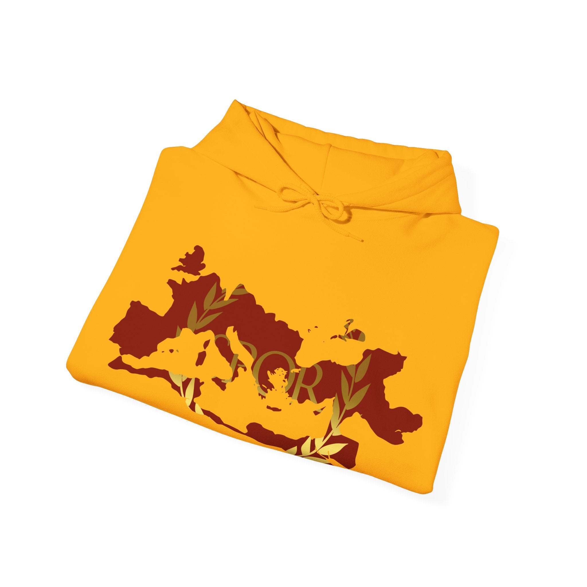 Roman Empire Epic Map and SPQR Logo Crewneck Hoodie