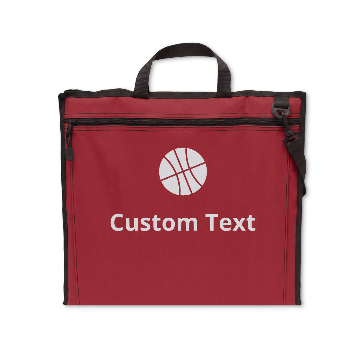 Personalized Basketball Stadium Seat with Back – Custom Name & Number