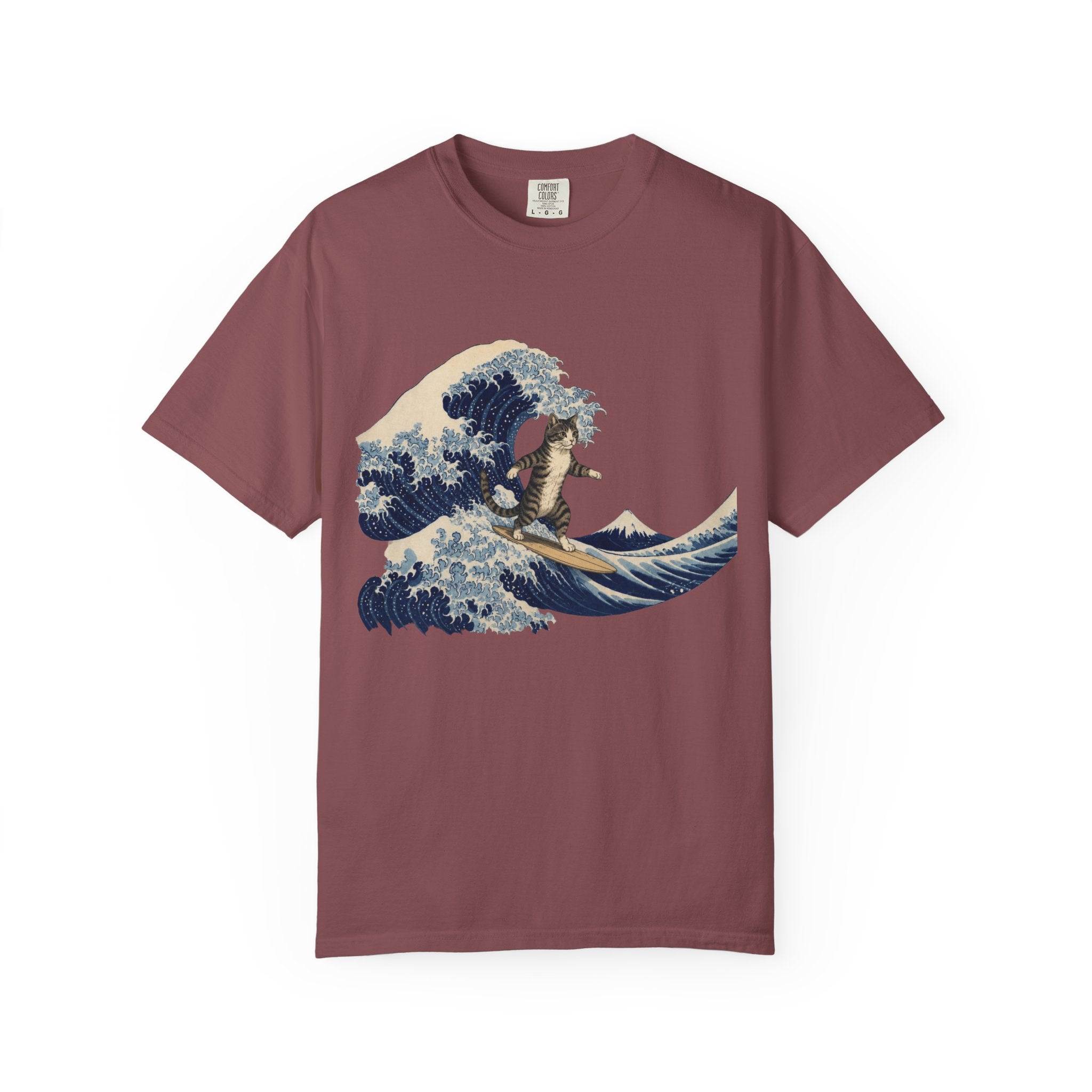 The Great Meow off Kanagawa T Shirt