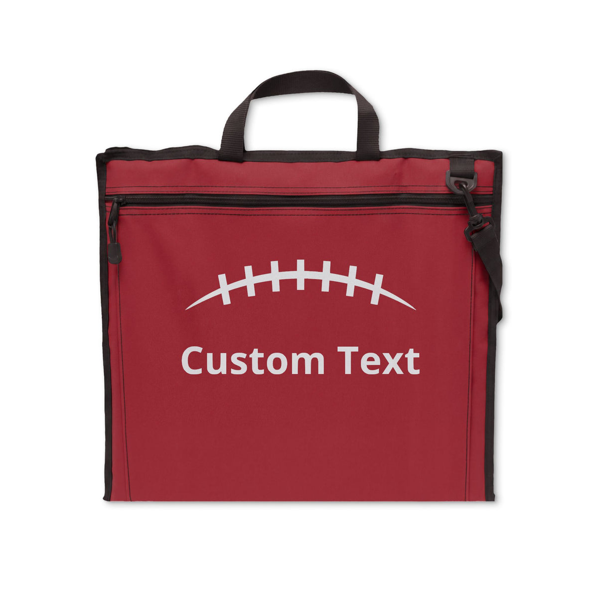 Personalized Football Stadium Seat with Back – Custom Name & Number