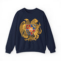 Armenian Coat of Arms Sweatshirt - Historical Vintage Unisex Graphic Pullover