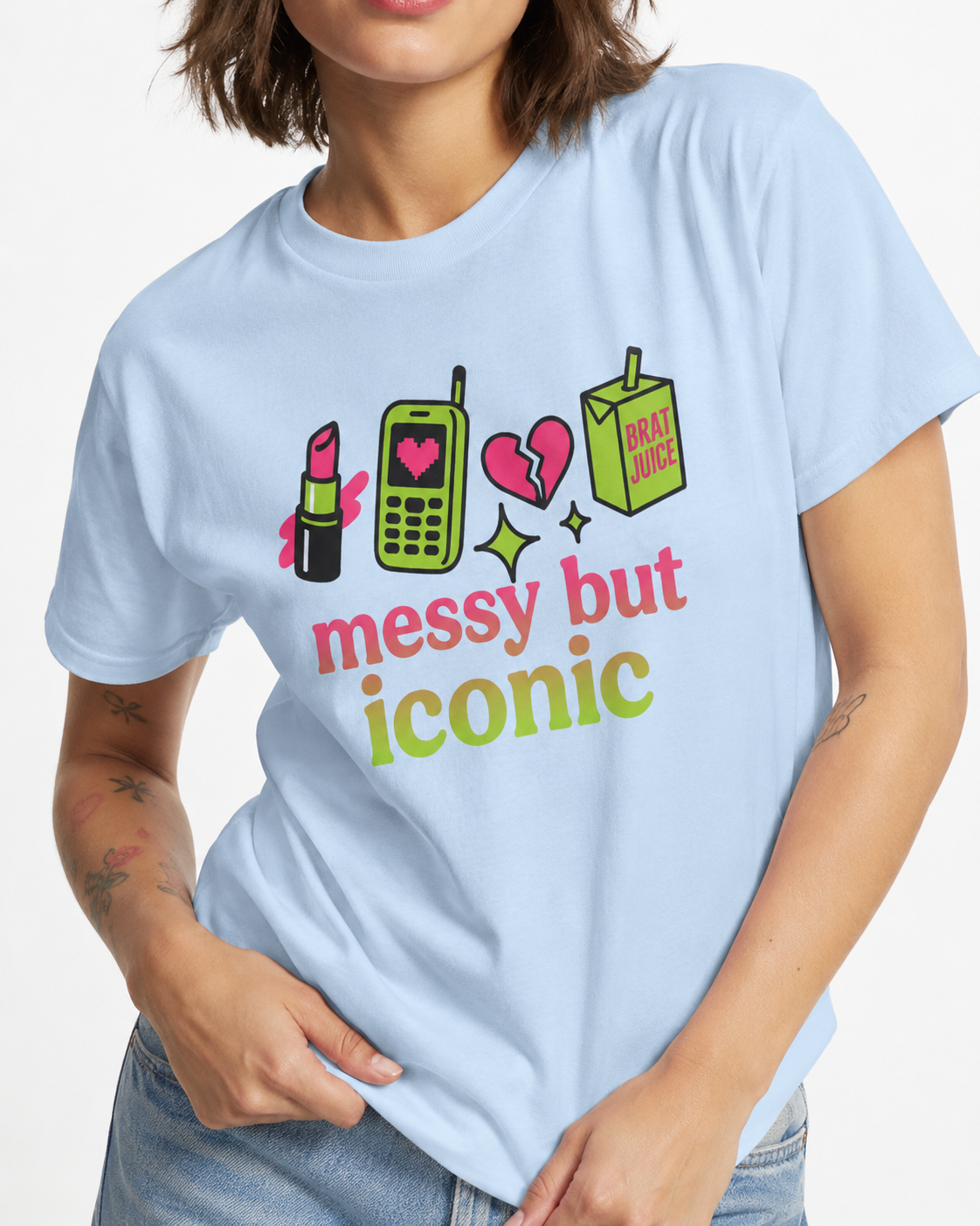 Messy But Iconic Tee