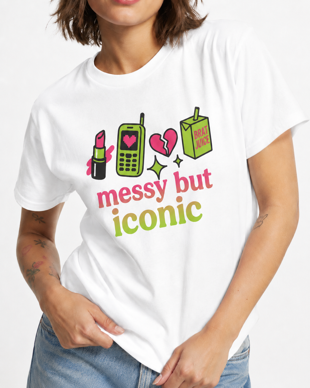 Messy But Iconic Tee