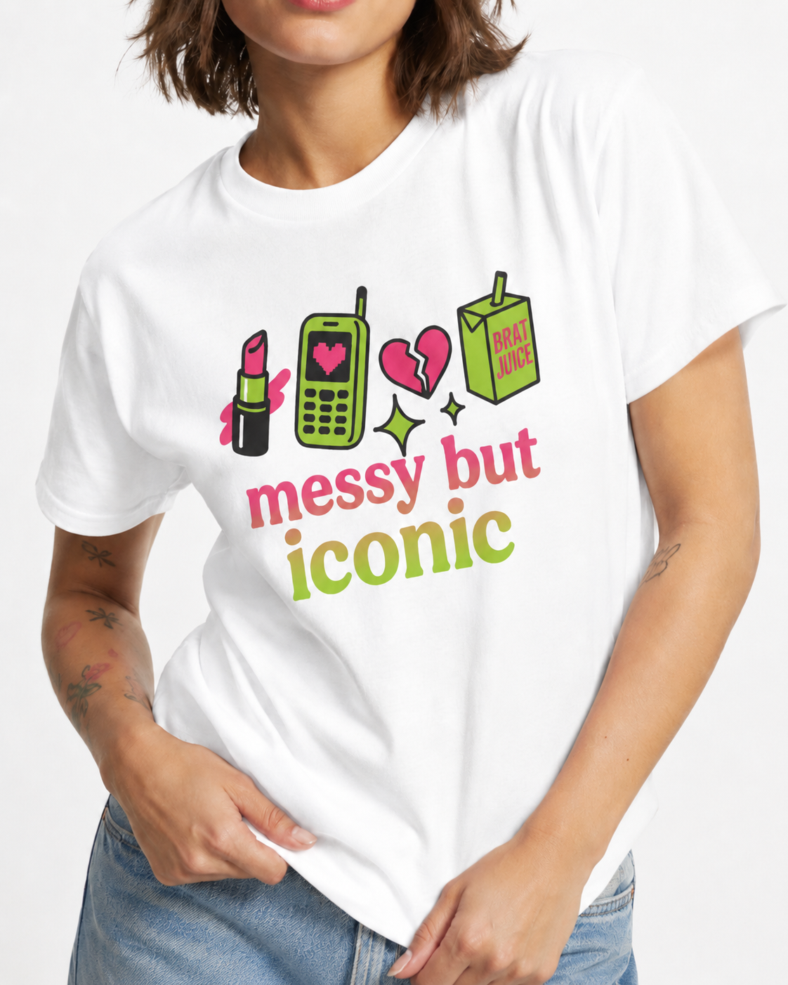 Messy But Iconic Tee