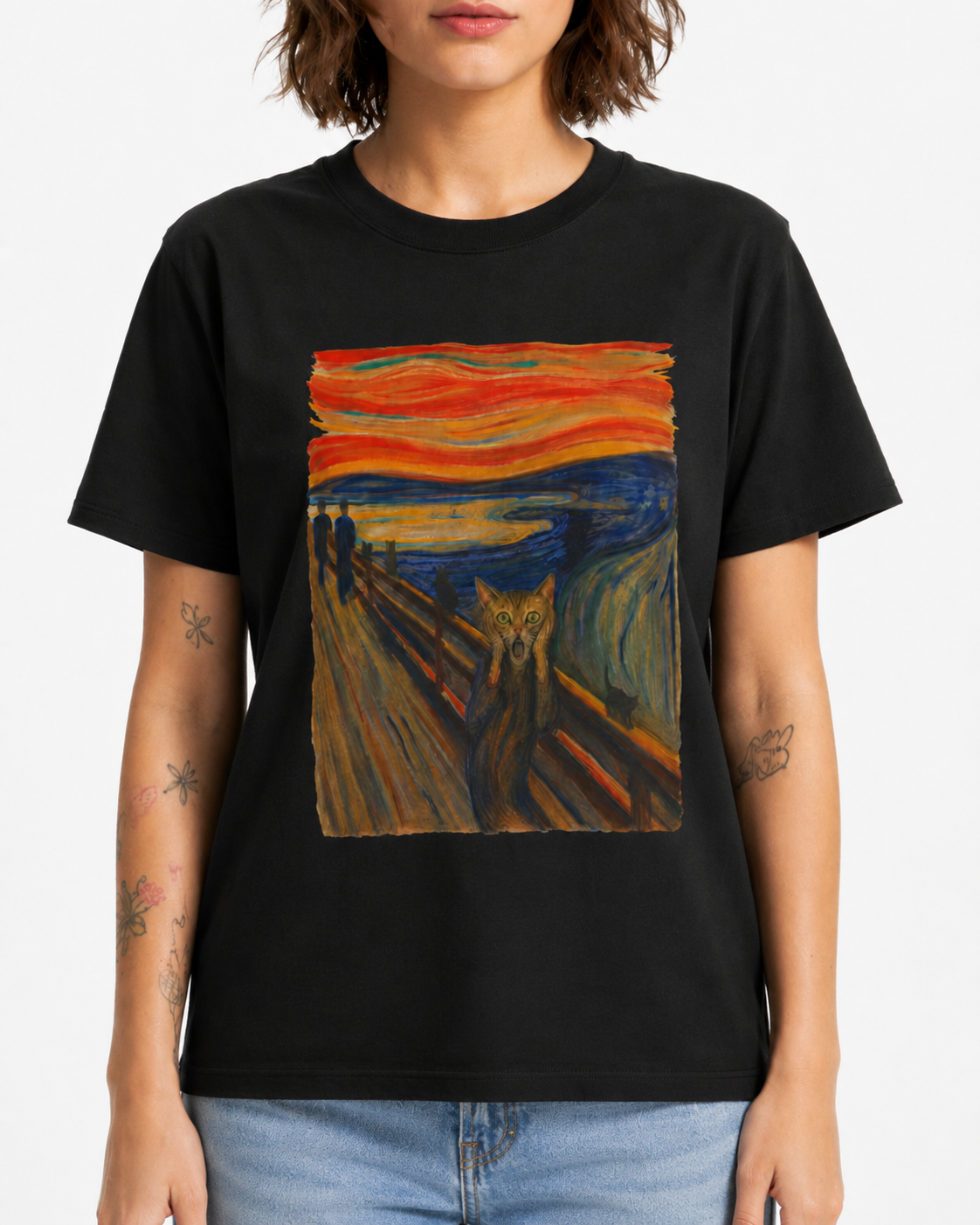 The Meow Art Tee