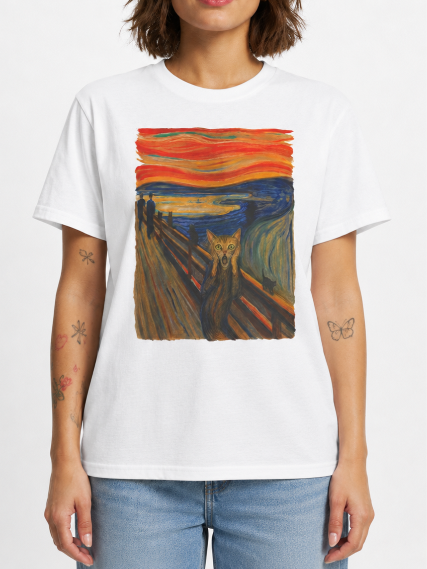 The Meow Art Tee