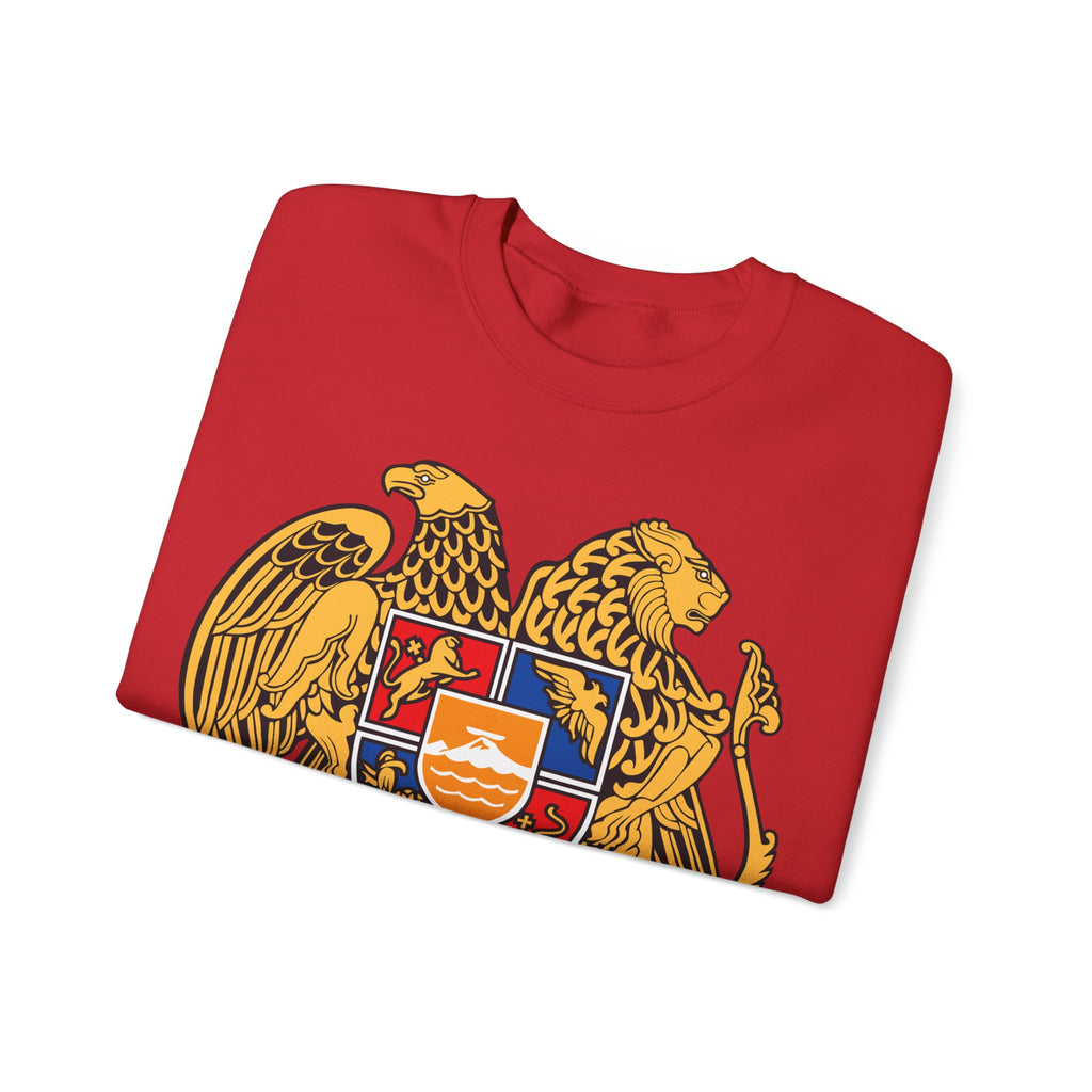 Armenian Coat of Arms Sweatshirt - Historical Vintage Unisex Graphic Pullover