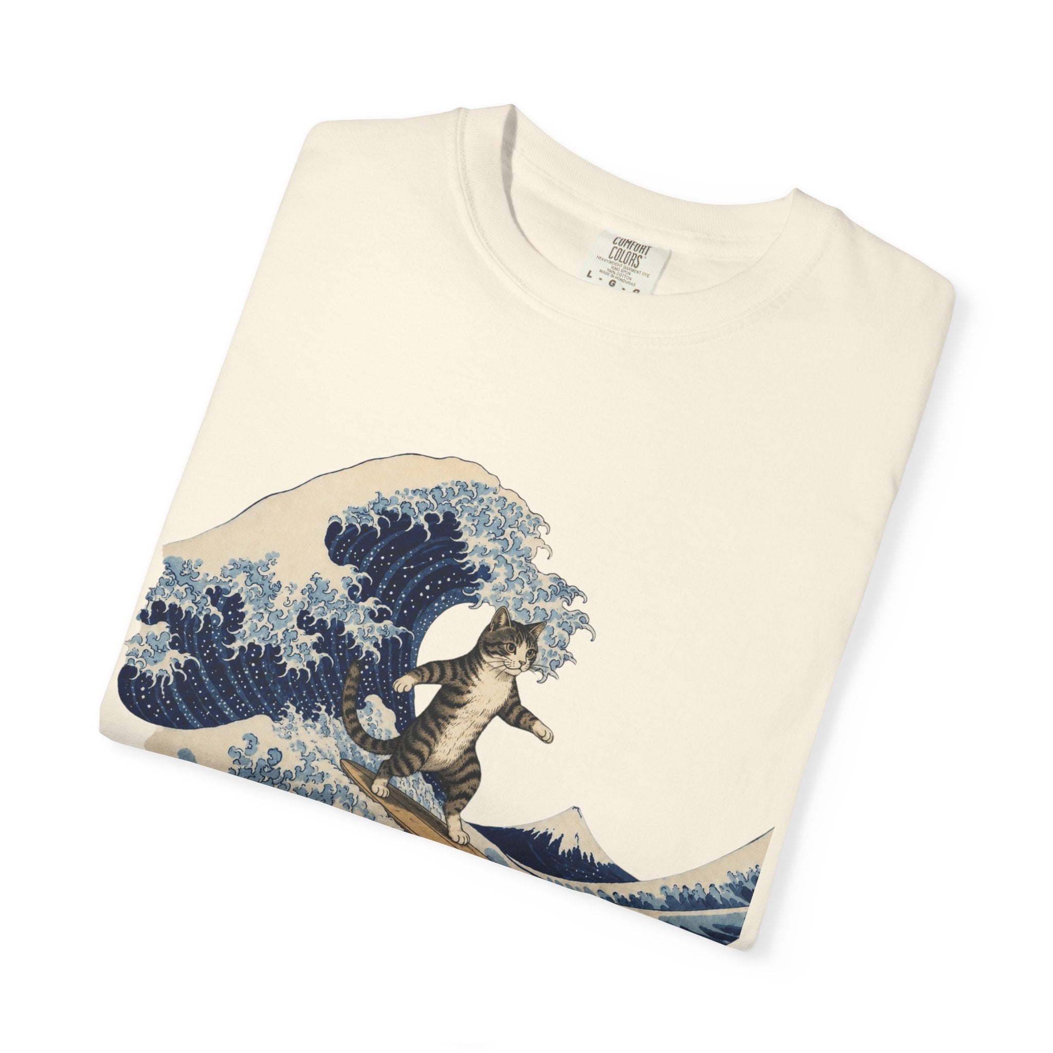 The Great Meow off Kanagawa T Shirt