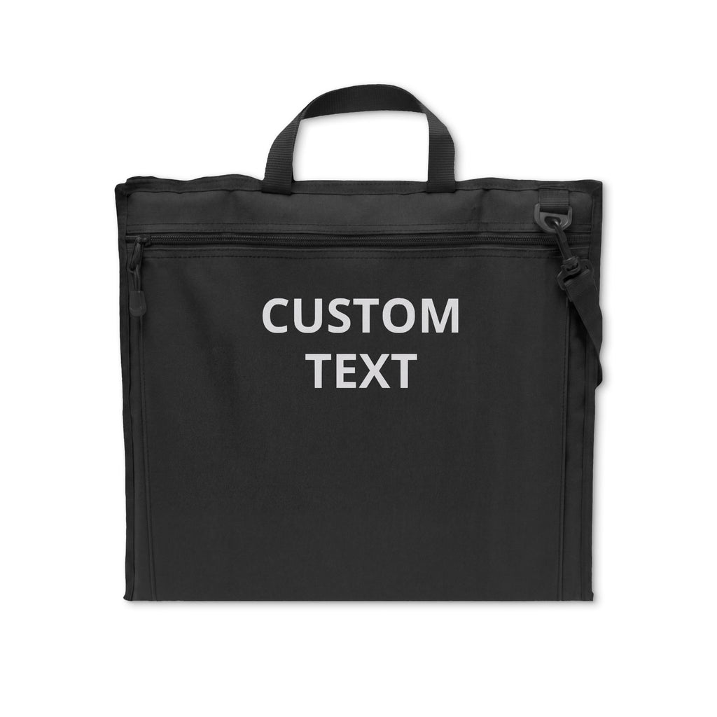 Custom Stadium Seat Cushion — Portable Folding Bleacher Seat with Backrest & Strap
