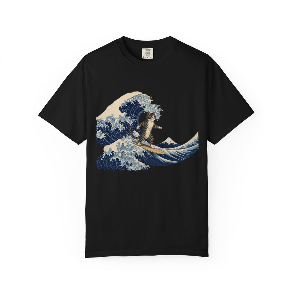 The Great Meow off Kanagawa T Shirt