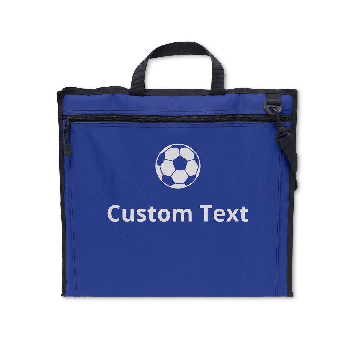Personalized Soccer Stadium Seat with Back – Custom Name & Number
