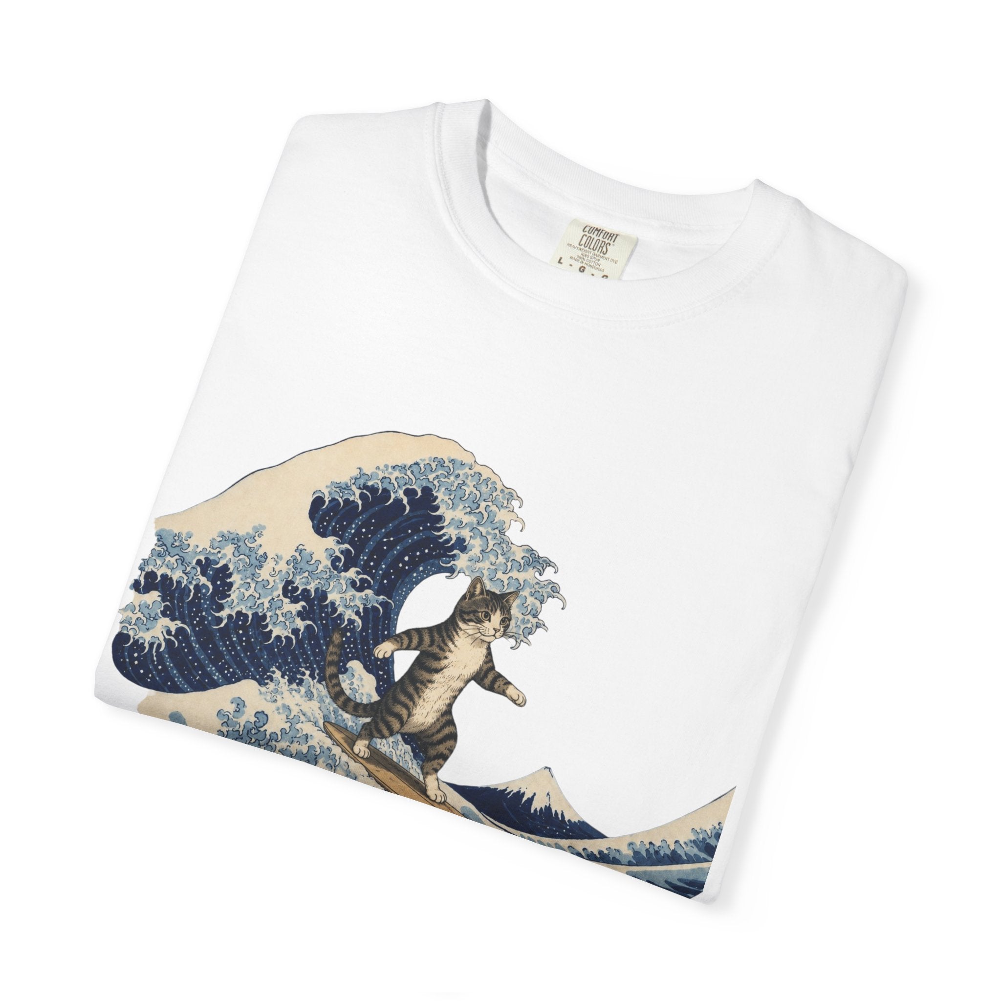 The Great Meow off Kanagawa T Shirt