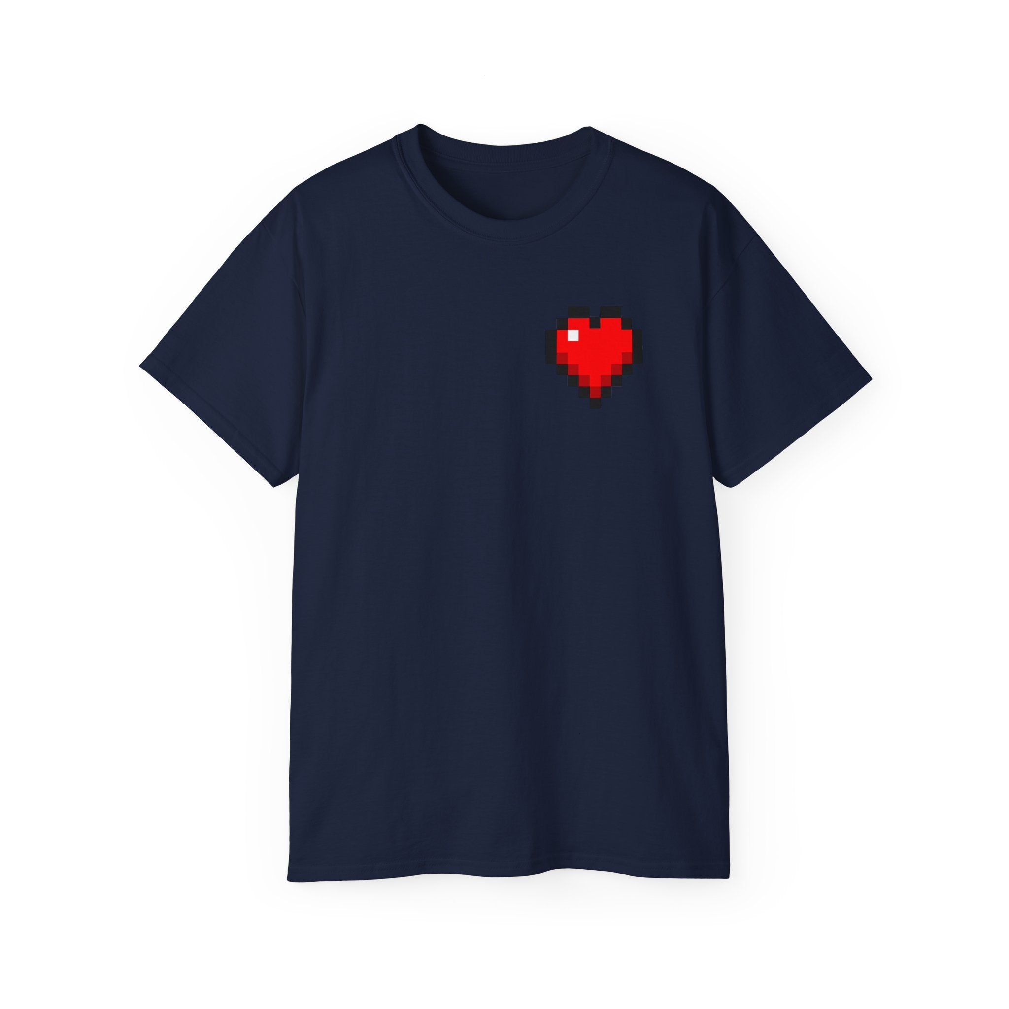 Pixel Heart Tee — Retro 8‑Bit Love Graphic T‑Shirt