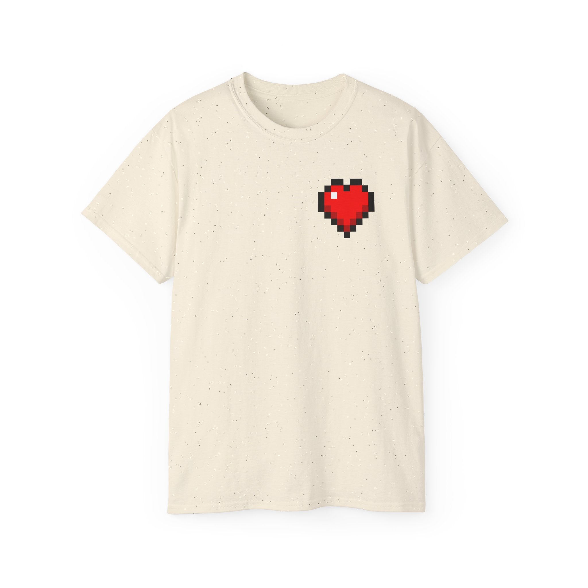 Pixel Heart Tee — Retro 8‑Bit Love Graphic T‑Shirt