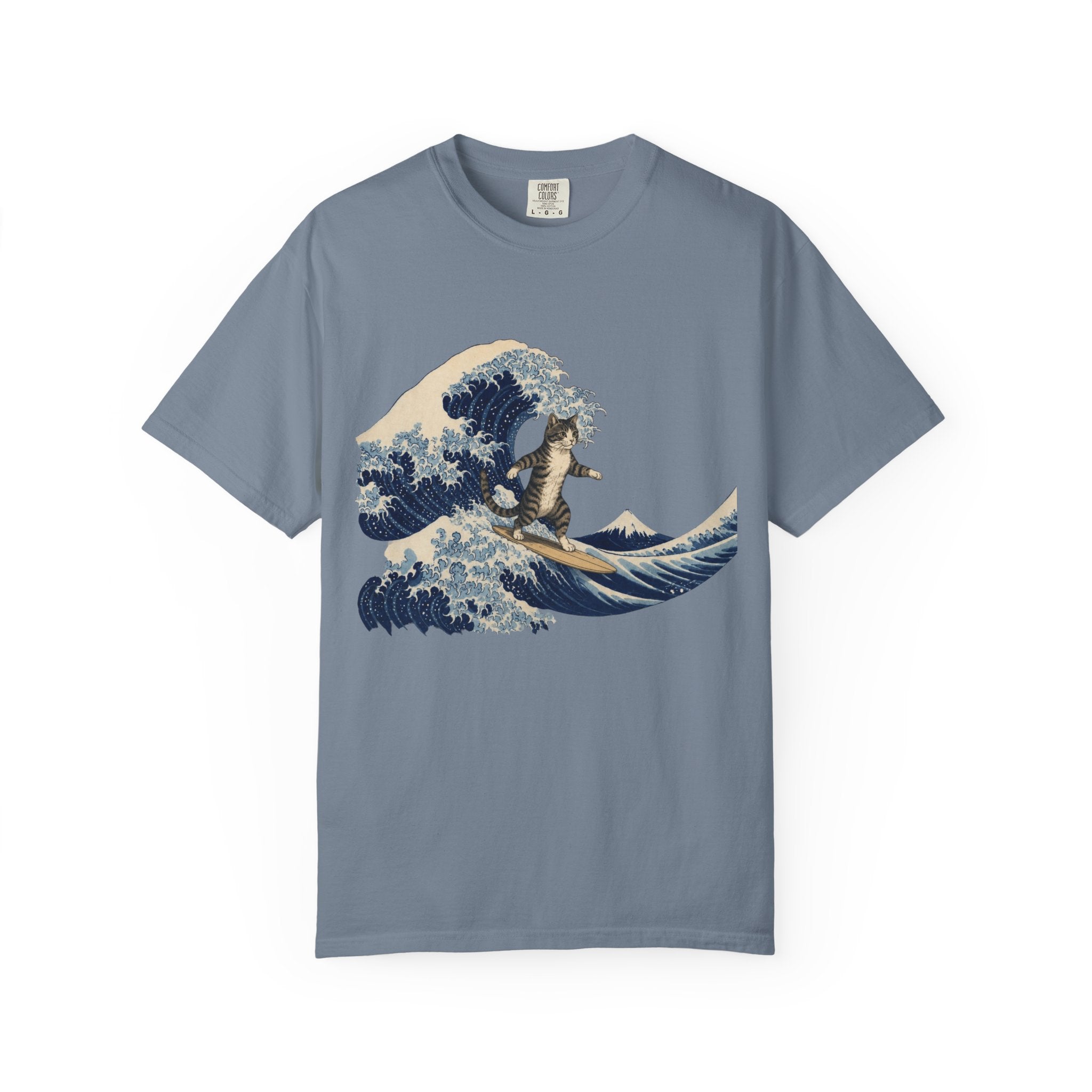 The Great Meow off Kanagawa T Shirt