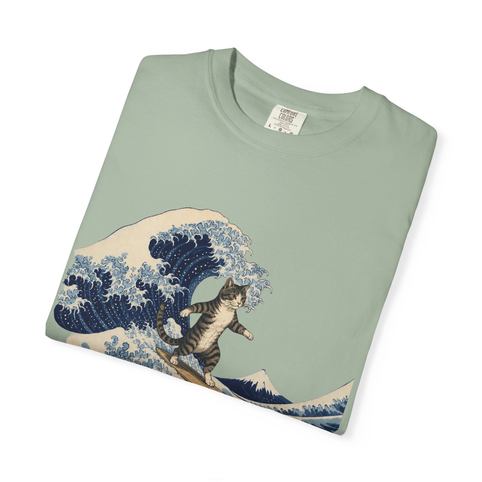 The Great Meow off Kanagawa T Shirt