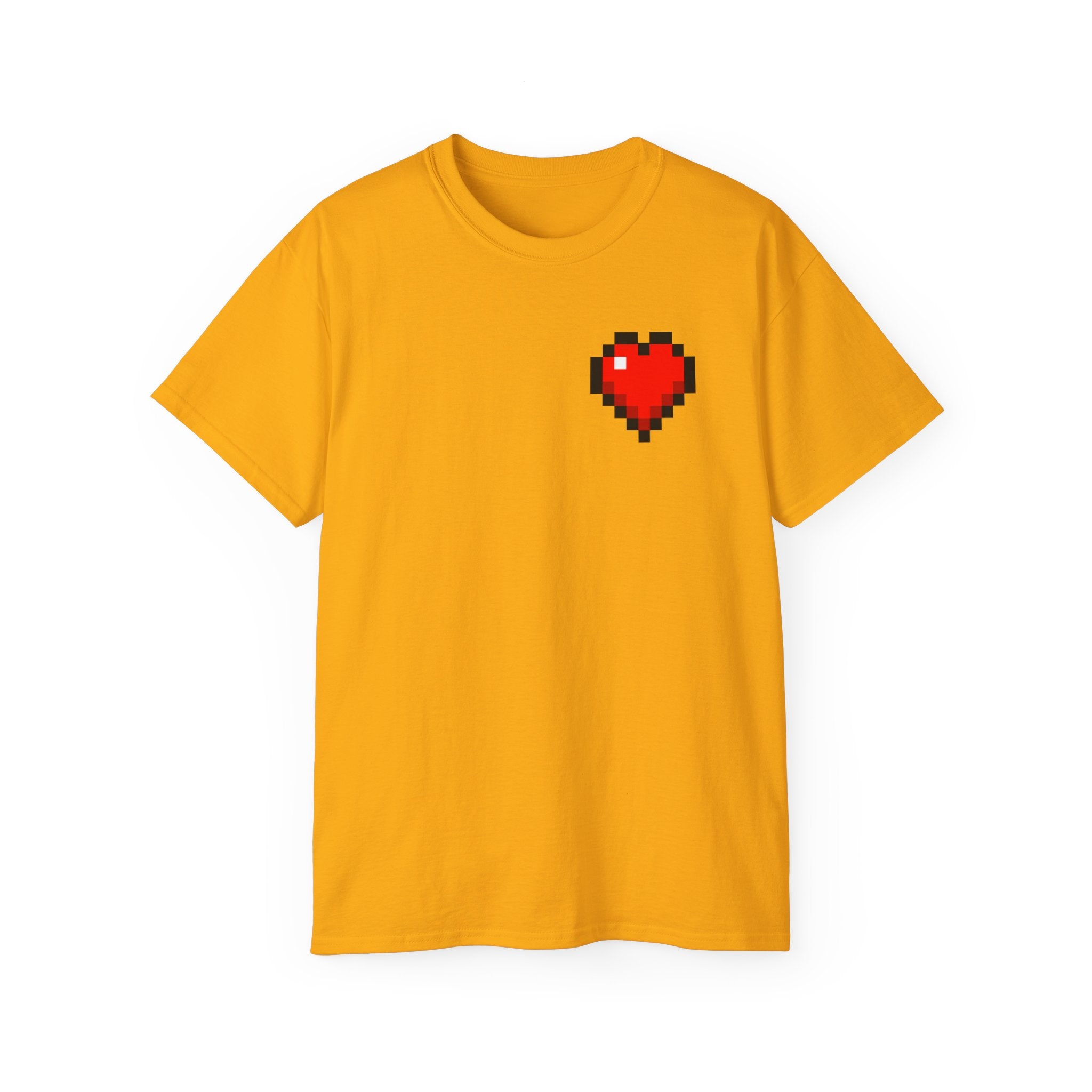 Pixel Heart Tee — Retro 8‑Bit Love Graphic T‑Shirt
