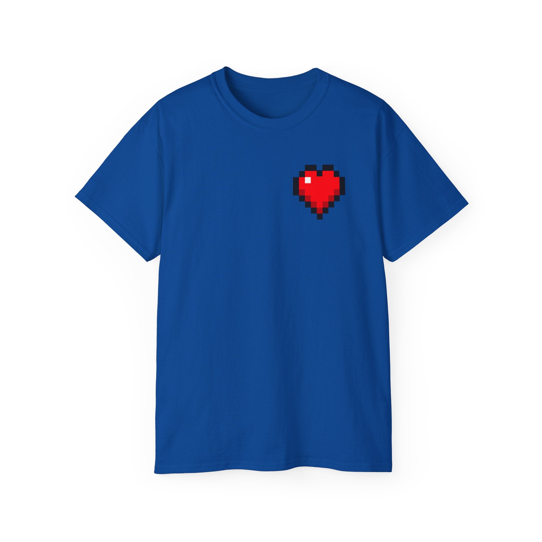 Pixel Heart Tee — Retro 8‑Bit Love Graphic T‑Shirt