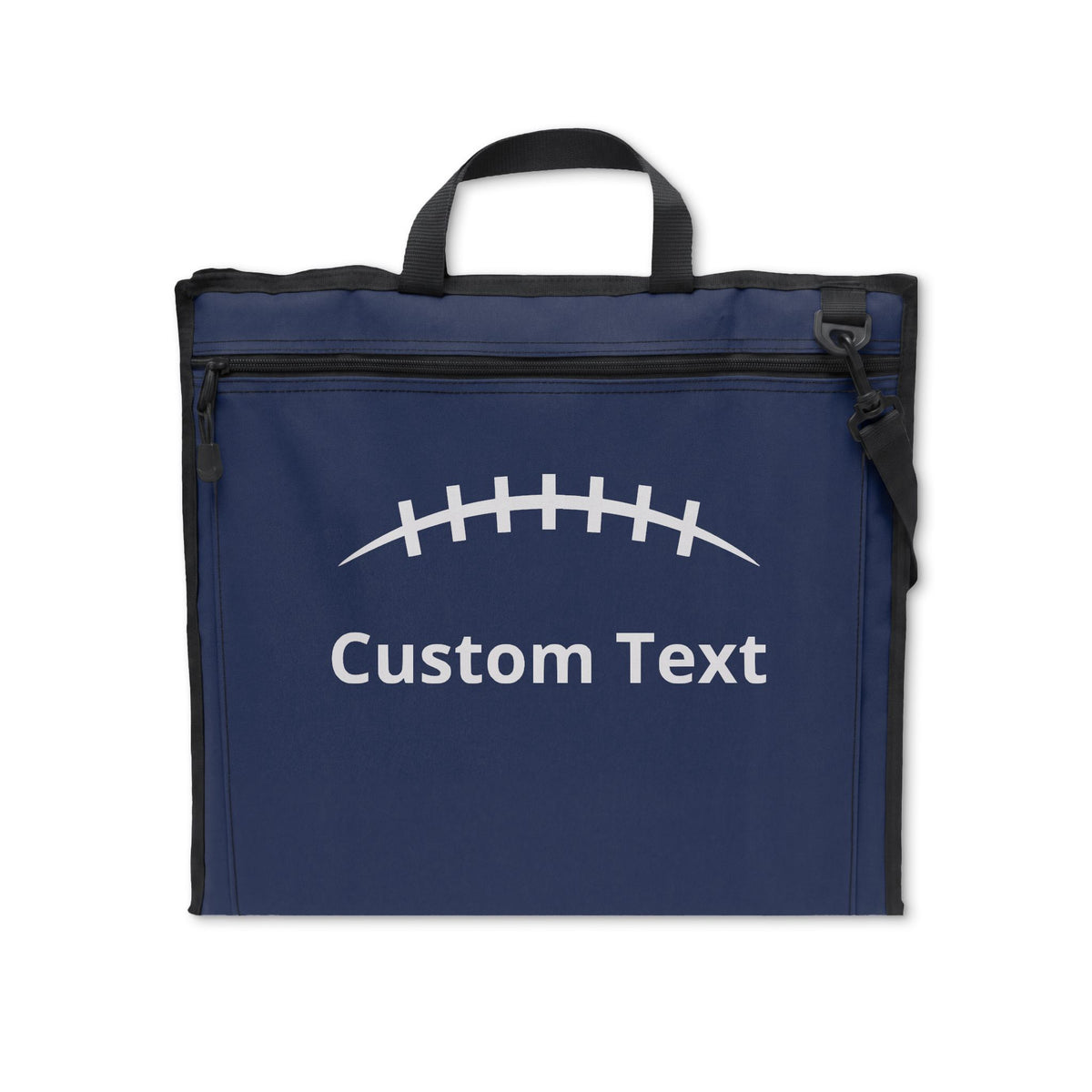 Personalized Football Stadium Seat with Back – Custom Name & Number