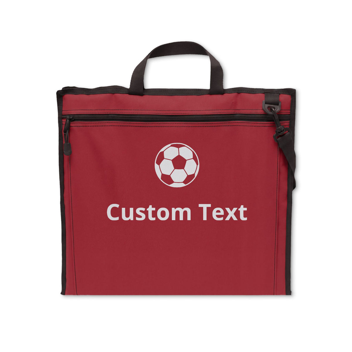 Personalized Soccer Stadium Seat with Back – Custom Name & Number