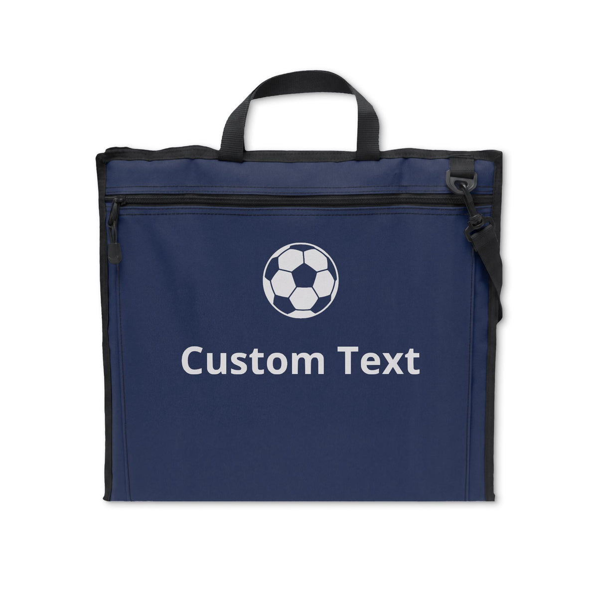 Personalized Soccer Stadium Seat with Back – Custom Name & Number